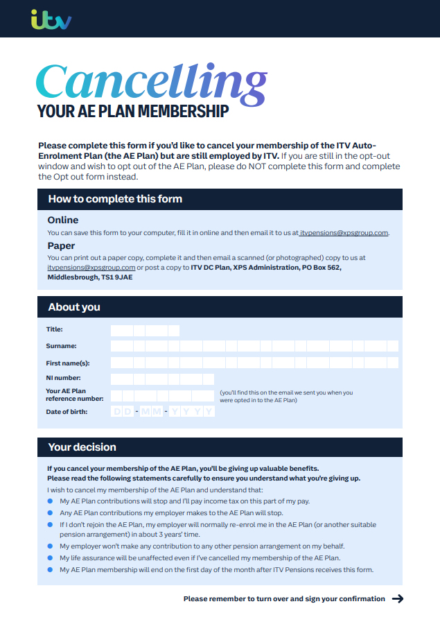 Itv Ae Cancellation Form (1)